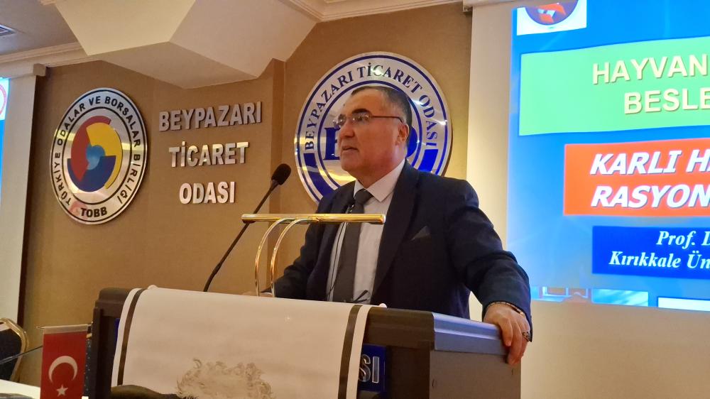 BEYPAZARI İLÇESİNDE HAYVAN BESLEME SEMİNERİ