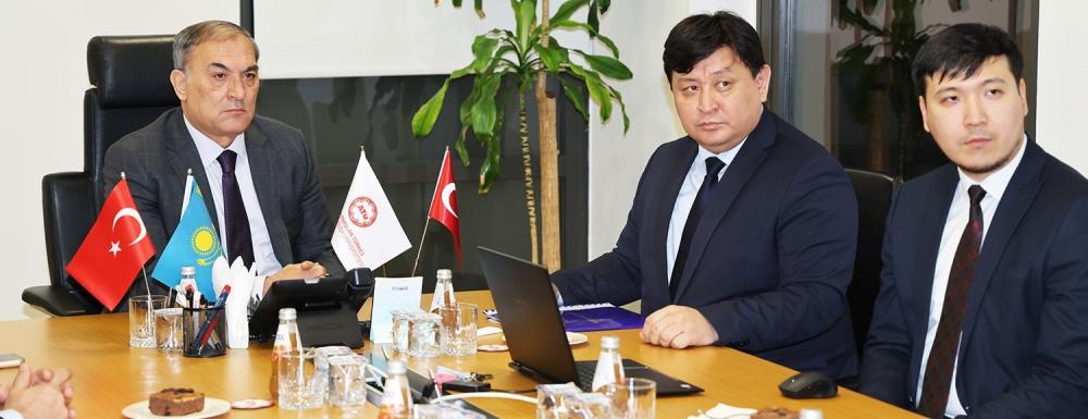 ATÜ İLE KAZAKİSTAN SİVİL HAVACILIK AKADEMİSİ ARASINDA AKADEMİK İŞ BİRLİĞİ