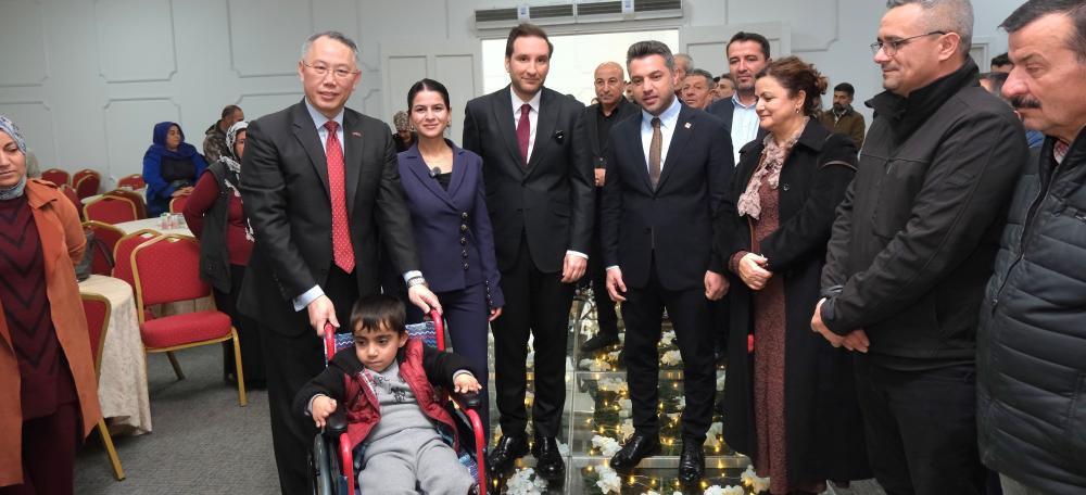 CEYHAN BELEDİYESİ İLE TAYVAN HÜKÜMETİNDEN ANLAMLI DAYANIŞMA