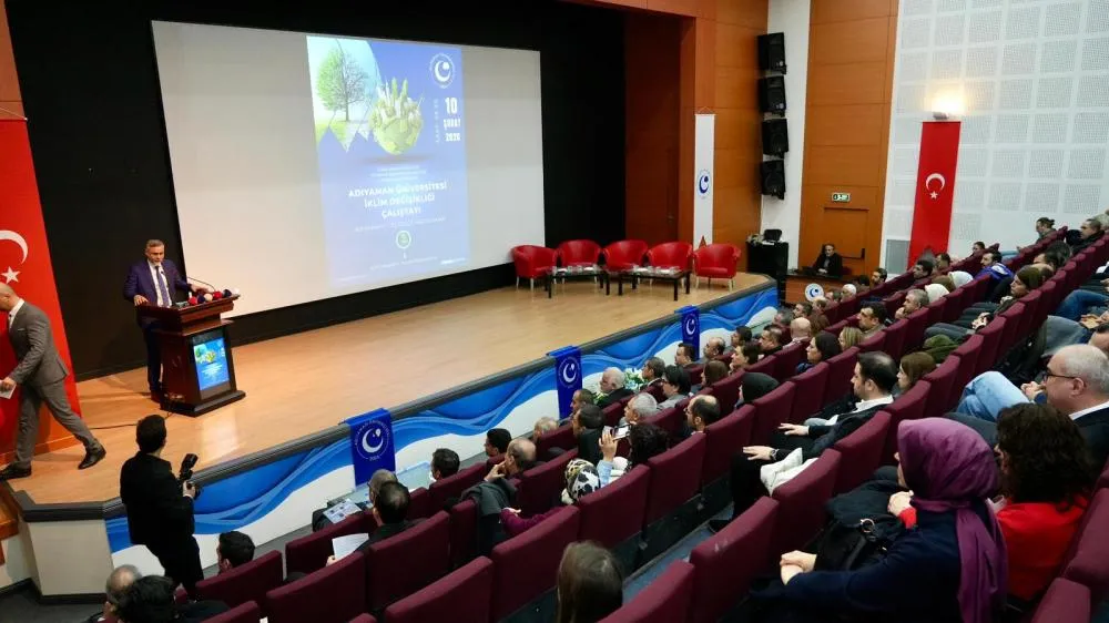 Adıyaman’ı Geleceğe Hazırlamak Temalı İklim Değişikliği Çalıştayı Düzenlendi