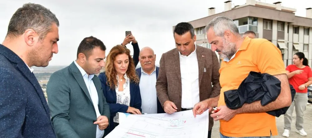 Çiğli’de Yeşil Dönüşüm Sürüyor: Atatürk Mahallesi’ndeki Parkta Sona Doğru