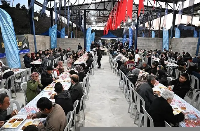 Başkan Çerçioğlu Yenipazar'da Vatandaşlarla İftar Sofrasında Buluştu