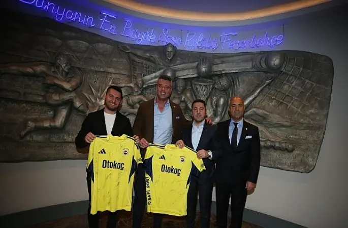 Başkanımız Rasim Arı'dan Fenerbahçe Başkanı Saran'a Ziyaret