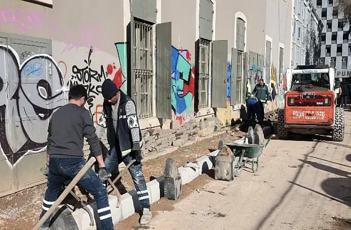 Konak Belediyesi'nden Alsancak'ta üst yapı hamlesi