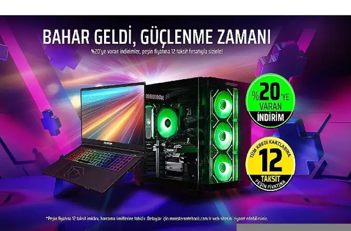 Monster'dan mart ayına özel yüzde 20'ye varan indirimler kullanıcıları bekliyor