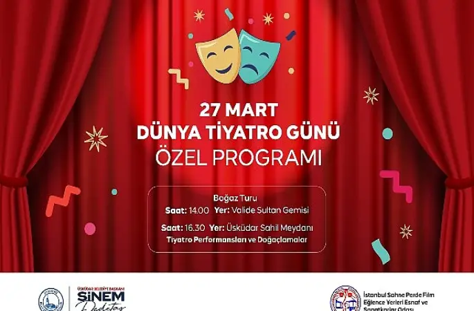Üsküdar'da Dünya Tiyatro Günü'ne Özel Söyleşi